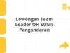 Lowongan Team Leader OH SOME Pangandaran