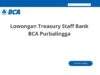 Lowongan Treasury Staff Bank BCA Purbalingga