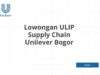 Lowongan ULIP Supply Chain Unilever Bogor