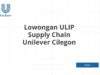 Lowongan ULIP Supply Chain Unilever Cilegon