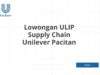 Lowongan ULIP Supply Chain Unilever Pacitan