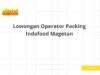 Lowongan Operator Packing Indofood Magetan