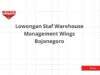 Lowongan Staf Warehouse Management Wings Bojonegoro
