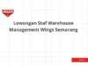 Lowongan Staf Warehouse Management Wings Semarang