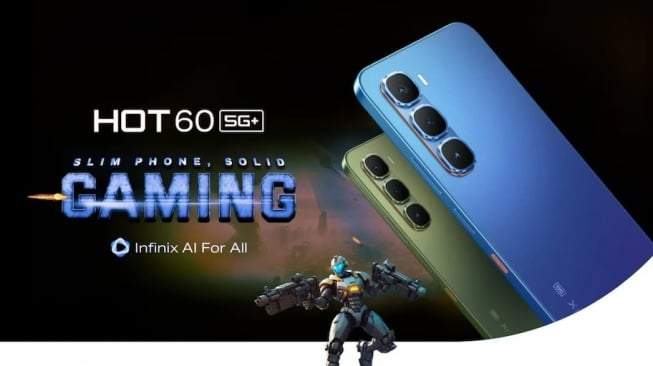 Infinix Hot 60 5G: RAM 12GB, Harga Murah, Debut 11 Juli
