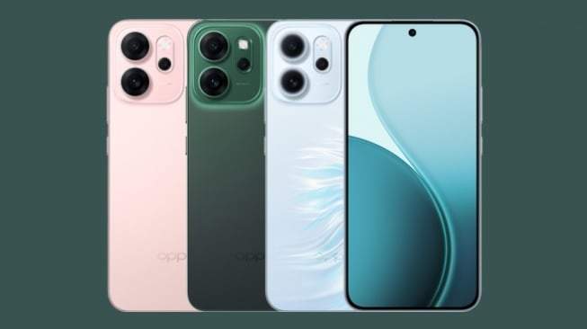 Oppo Reno 14 F 5G: Baterai 6000mAh, AI Canggih, Resmi di Indonesia
